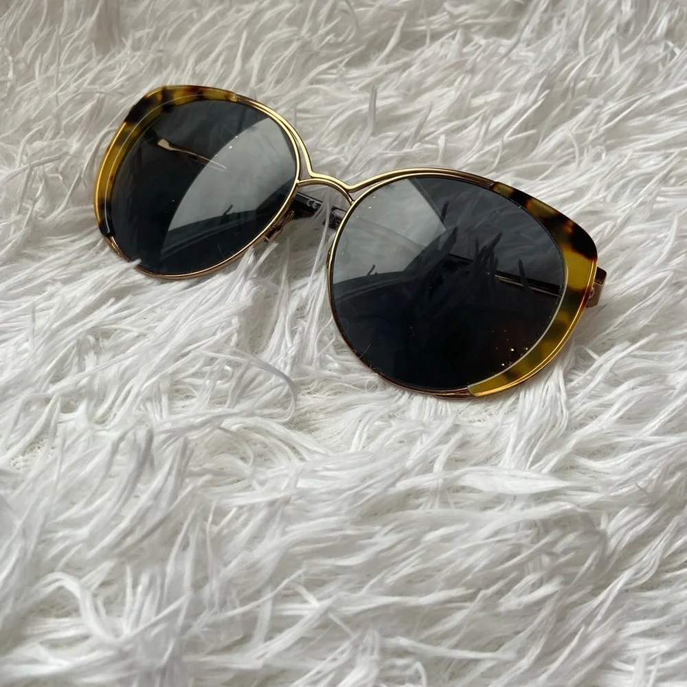 Salvatore Ferragamo Sunglass Frames SF207S 766 Amber Gold Tortoise 60mm